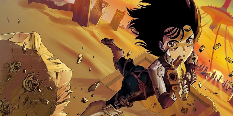 Battle Angel Alita cyberpunk anime