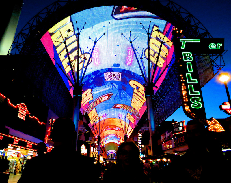 Fremont Street in Las Vegas