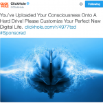 ClickHole uploaded consciousness