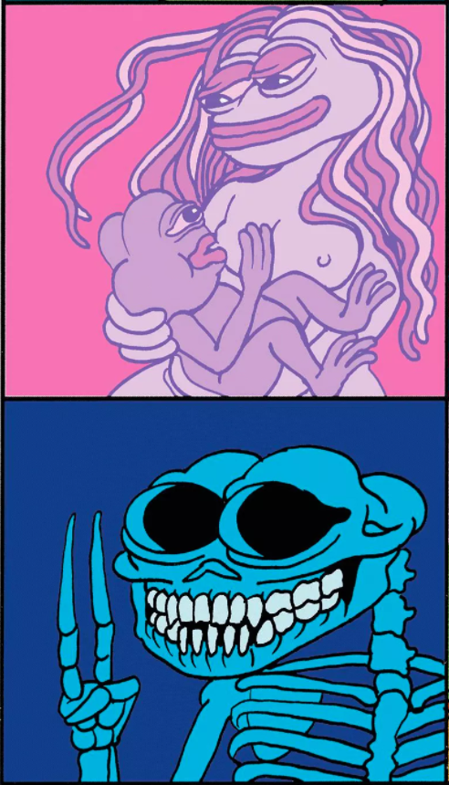 Artwork by Matt Furie for The Nib.